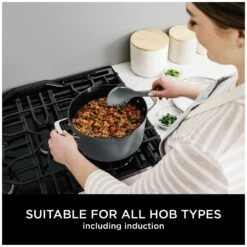 Ninja Zerostick 30cm Non Stick Aluminium Possible Pot -Grey 19 Ninja Zerostick 30cm Non Stick Aluminium Possible Pot -Grey -Home Furnishings Store 1120288 R Z007A