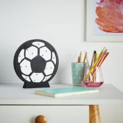 Glow Kids Wooden Football Table Light - Black & White -Home Furnishings Store 1151381 R Z002C