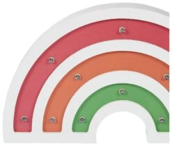 Glow Kids Wooden Rainbow Table Light - Multicoloured -Home Furnishings Store 1151398 R Z003A