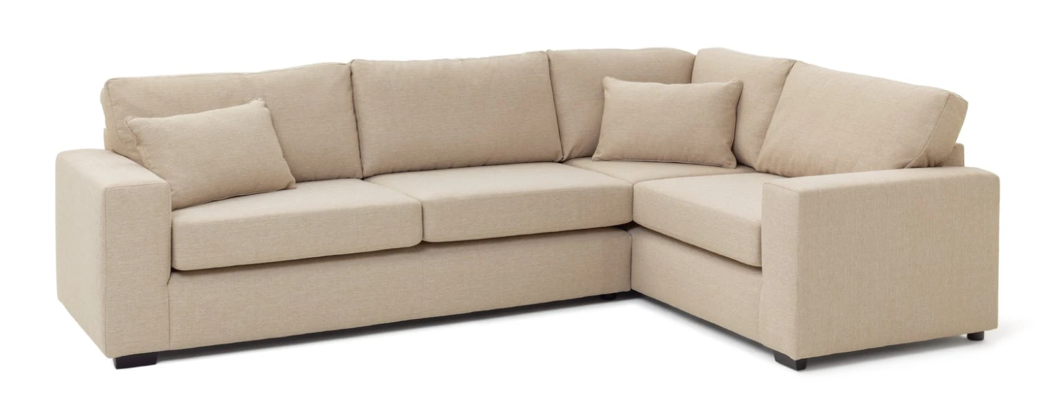 Habitat Eton Fabric Left Hand Corner Sofa - Biege 3 Habitat Eton Fabric Left Hand Corner Sofa - Biege