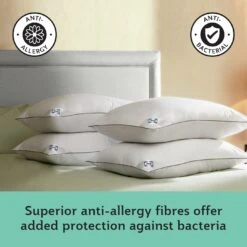 Sealy Anti Allergy Medium Firm Pillow - 4 Pack -Home Furnishings Store 1156609 R Z002A