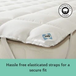 Sealy Anti Allergy Hollowfibre Mattress Topper - Double -Home Furnishings Store 1156702 R Z005A