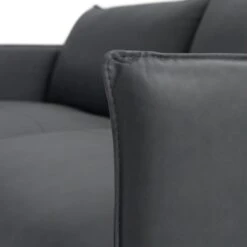 Habitat Moore Leather 3 Seater Sofa - Dark Grey 19 Habitat Moore Leather 3 Seater Sofa - Dark Grey -Home Furnishings Store 1159455 R Z007A