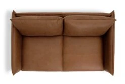 Habitat Moore Leather 2 Seater Sofa - Tan 17 Habitat Moore Leather 2 Seater Sofa - Tan -Home Furnishings Store 1173778 R Z004A