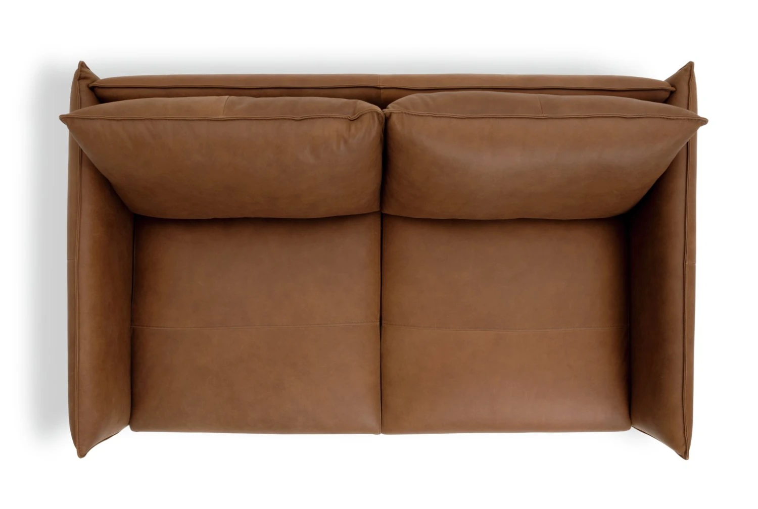 Habitat Moore Leather 2 Seater Sofa - Tan 9 Habitat Moore Leather 2 Seater Sofa - Tan - Image 7