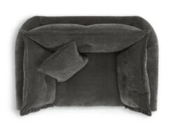Habitat Jacques Velvet Cuddle Chair - Grey 20 Habitat Jacques Velvet Cuddle Chair - Grey -Home Furnishings Store 1177217 R Z005A