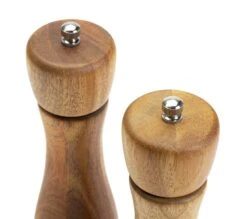 Habitat Global Wooden Salt And Pepper Grinder - Natural -Home Furnishings Store 1178900 R Z003A