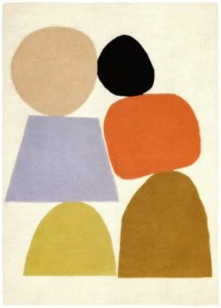 Habitat Geometric Cut Pile Rug - 120X170cm - Multicoloured -Home Furnishings Store 1179985 R Z002A