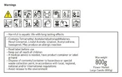 Habitat Large Scallop Multiwick Thin Candle - Flower Market -Home Furnishings Store 1182673 R Z011A