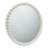 Habitat Beaded Round Wall Mirror - White - 70x70cm 2 Habitat Beaded Round Wall Mirror - White - 70x70cm -Home Furnishings Store 1182927 R Z001A