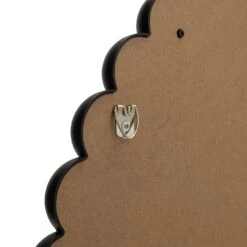 Habitat Beaded Round Wall Mirror - Black - 70x70cm -Home Furnishings Store 1182934 R Z004A