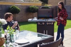 LANDMANN Rexon CooK 4 Burner Gas BBQ - Black -Home Furnishings Store 1189119 R Z005A