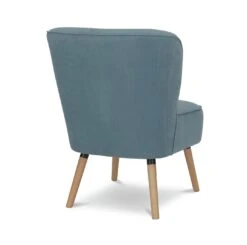 Habitat Eppy Fabric Accent Chair - Blue -Home Furnishings Store 1230116 R Z005A