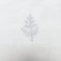 Habitat Cotton Embroidered Leaf White Bedding Set- Single -Home Furnishings Store 1232994 R B001