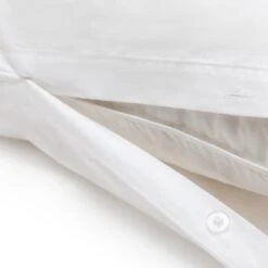 Habitat Cotton Embroidered Leaf White Bedding Set- Single -Home Furnishings Store 1232994 R Z004A