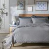 Habitat Cotton 180TC Linen Look Grey Bedding Set - Single 1 Habitat Cotton 180TC Linen Look Grey Bedding Set - Single -Home Furnishings Store 1233144 R Z001A