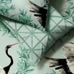 Habitat Crane Panel Green Bedding Set - Single 10 Habitat Crane Panel Green Bedding Set - Single -Home Furnishings Store 1233199 R Z003A