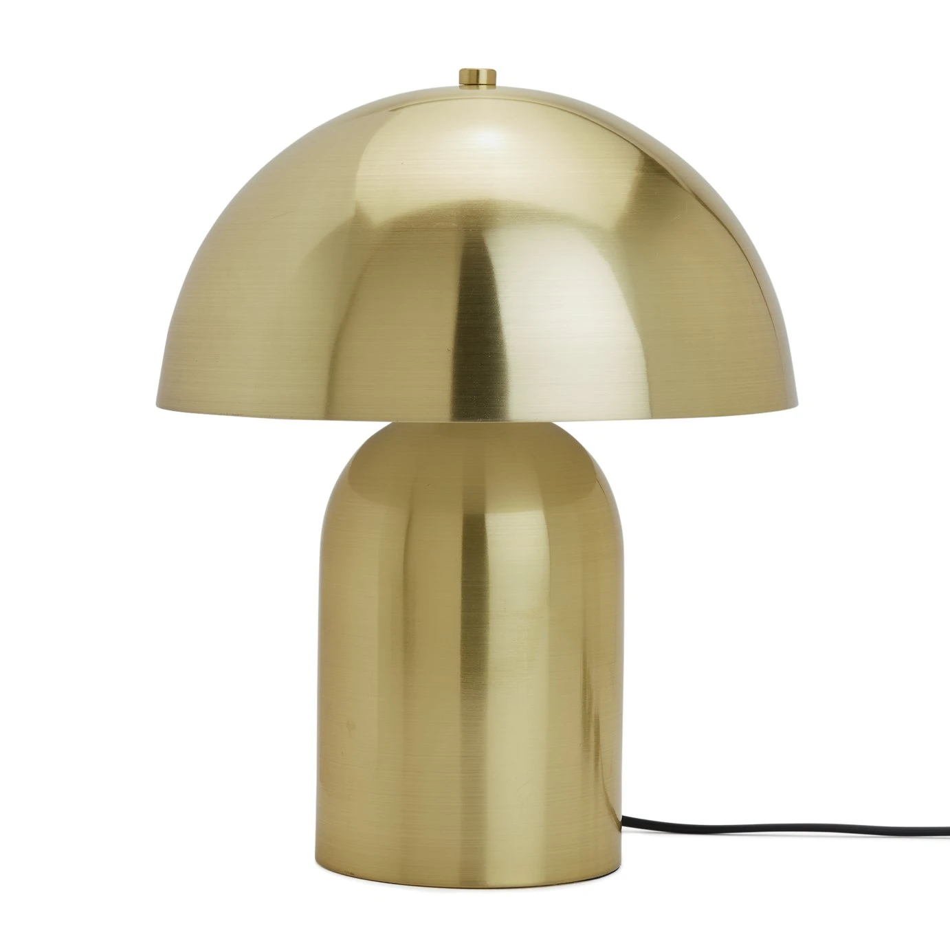 Habitat Mushroom Steel Table Lamp - Brass 6 Habitat Mushroom Steel Table Lamp - Brass - Image 4