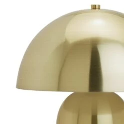 Habitat Mushroom Steel Table Lamp - Brass 13 Habitat Mushroom Steel Table Lamp - Brass -Home Furnishings Store 1233670 R Z003A