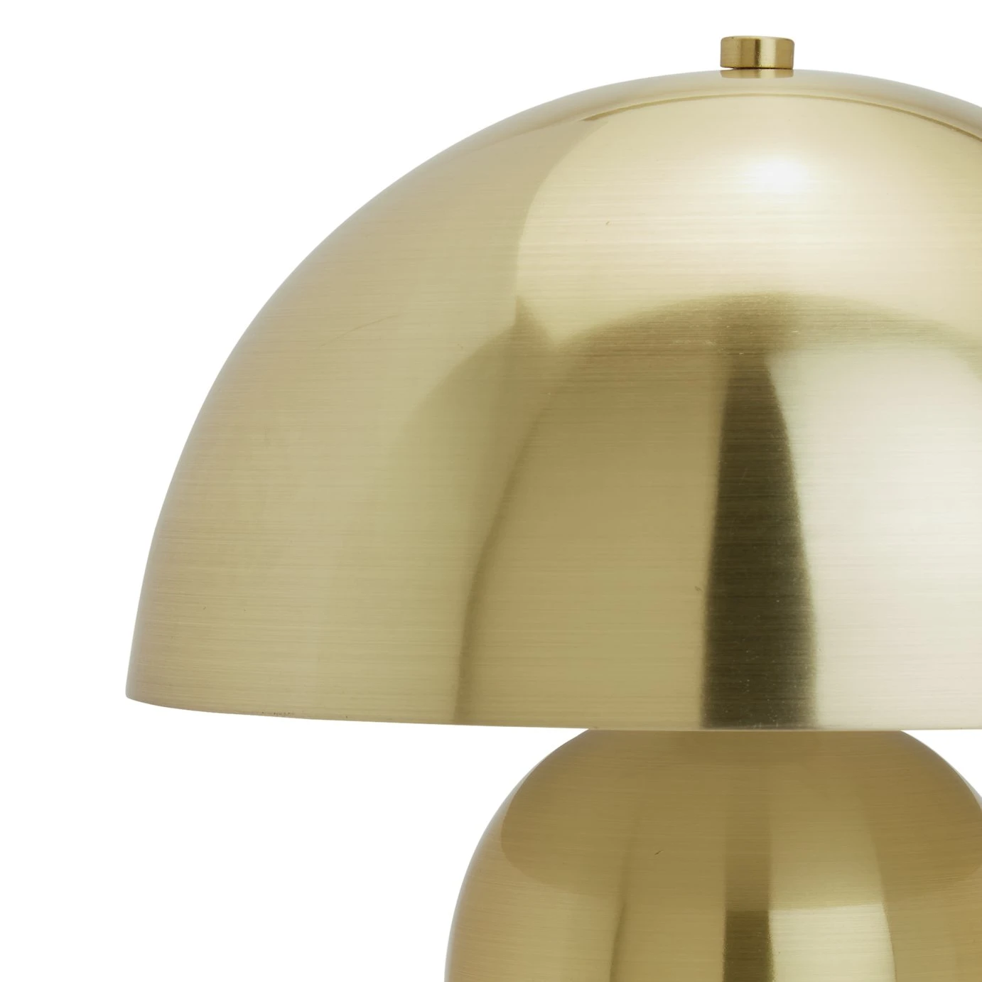 Habitat Mushroom Steel Table Lamp - Brass 7 Habitat Mushroom Steel Table Lamp - Brass - Image 5