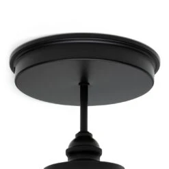 Habitat Globe Metal Bathroom Pendant Light - Black -Home Furnishings Store 1233797 R Z003A