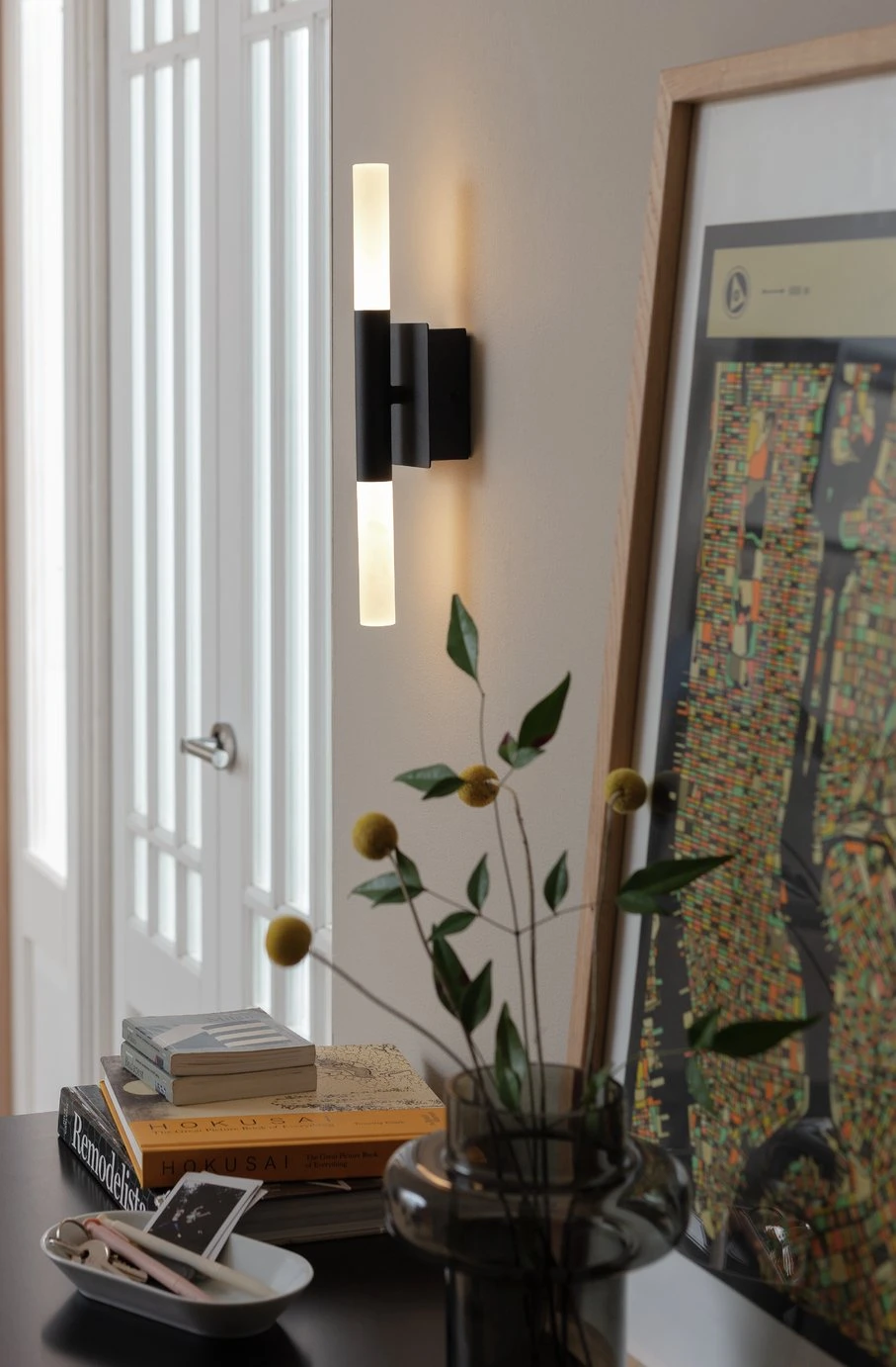 Habitat Metal 2 Light LED Bathroom Wall Light - Black 8 Habitat Metal 2 Light LED Bathroom Wall Light - Black - Image 6