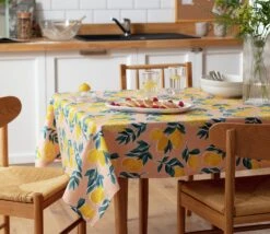 Habitat Lemons Wipe Clean Tablecloth - Multicoloured -Home Furnishings Store 1234404 R Z001C