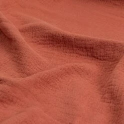 Habitat Cotton Plain Textured Throw - Terracotta - 150x200cm -Home Furnishings Store 1244212 R Z003A