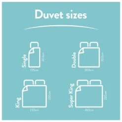 Slumberdown Light & Cool 1 Tog Duvet - Single 17 Slumberdown Light & Cool 1 Tog Duvet - Single -Home Furnishings Store 1251449 R Z006A