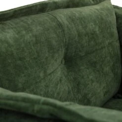 Habitat Jacques Velvet Cuddle Chair - Moss Green -Home Furnishings Store 1252826 R Z006A