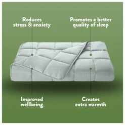 Slumberdown Wellbeing CBD Weighted Blanket - 7kg -Home Furnishings Store 1257003 R Z004A