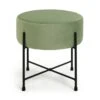 Habitat Jax Metal Footstool - Mint Green -Home Furnishings Store 1259056 R Z001A