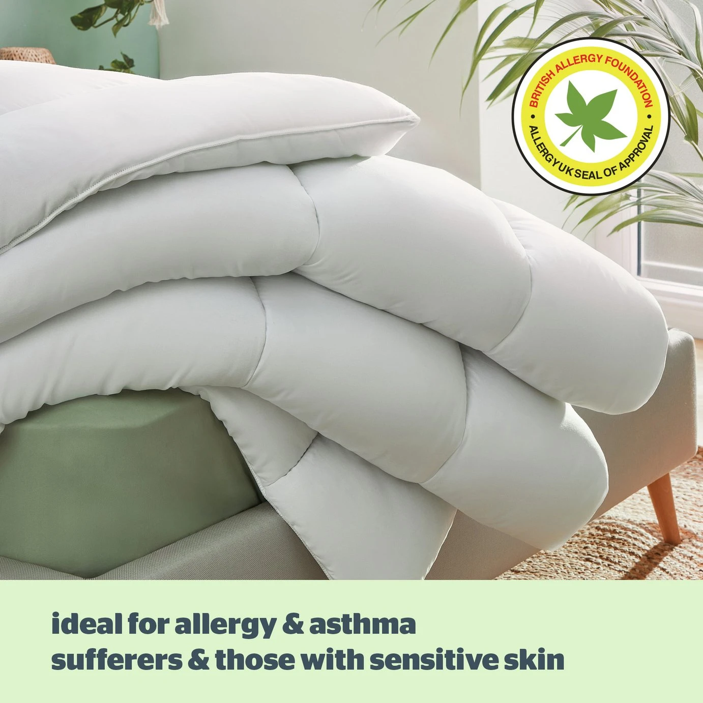 Silentnight Anti-Allergy 10.5 Tog Duvet - Single 7 Silentnight Anti-Allergy 10.5 Tog Duvet - Single - Image 5