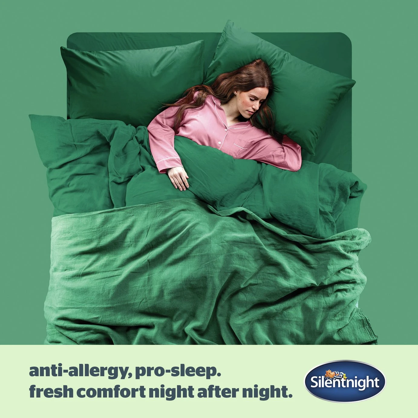 Silentnight Anti-Allergy Medium/ Soft Pillow - 2 Pack 9 Silentnight Anti-Allergy Medium/ Soft Pillow - 2 Pack - Image 7