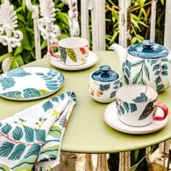 Habitat X Kew Ceramic Teapot -Home Furnishings Store 1300510 R Z003C