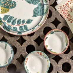 Habitat X Kew Set Of 2 Ceramic Side Plate 16 Habitat X Kew Set Of 2 Ceramic Side Plate -Home Furnishings Store 1300572 R Z003C