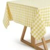 Habitat Checked Table Cloth - Yellow -Home Furnishings Store 1307379 R Z001A