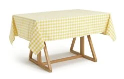Habitat Checked Table Cloth - Yellow 8 Habitat Checked Table Cloth - Yellow -Home Furnishings Store 1307379 R Z002A