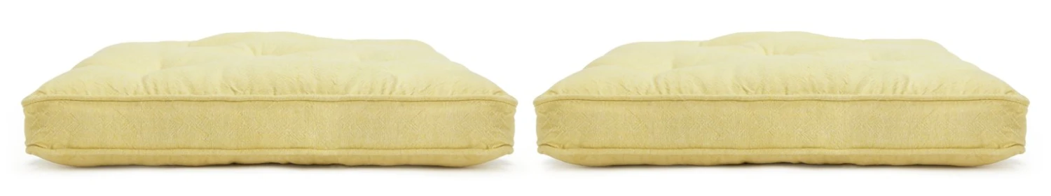Habitat Pack Of 2 Woven Cushion Seat - Yellow 6 Habitat Pack Of 2 Woven Cushion Seat - Yellow - Image 4