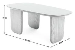 Habitat Xylo Coffee Table - Dark Wood 14 Habitat Xylo Coffee Table - Dark Wood -Home Furnishings Store 1308024 R E001