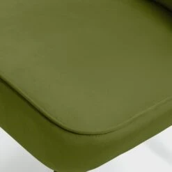 Habitat Alexis Velvet Cocktail Chair - Olive -Home Furnishings Store 1341287 R Z006A