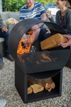 La Hacienda Camacha Perforated Fireplace -Home Furnishings Store 1350704 R Z004A