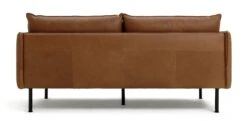 Habitat Moore Leather 3 Seater Sofa - Tan -Home Furnishings Store 1352616 R Z003A