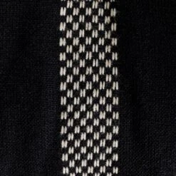 Habitat Woven Stripe Pack Of 2 Seat Cushion - Black 9 Habitat Woven Stripe Pack Of 2 Seat Cushion - Black -Home Furnishings Store 1402353 R B001