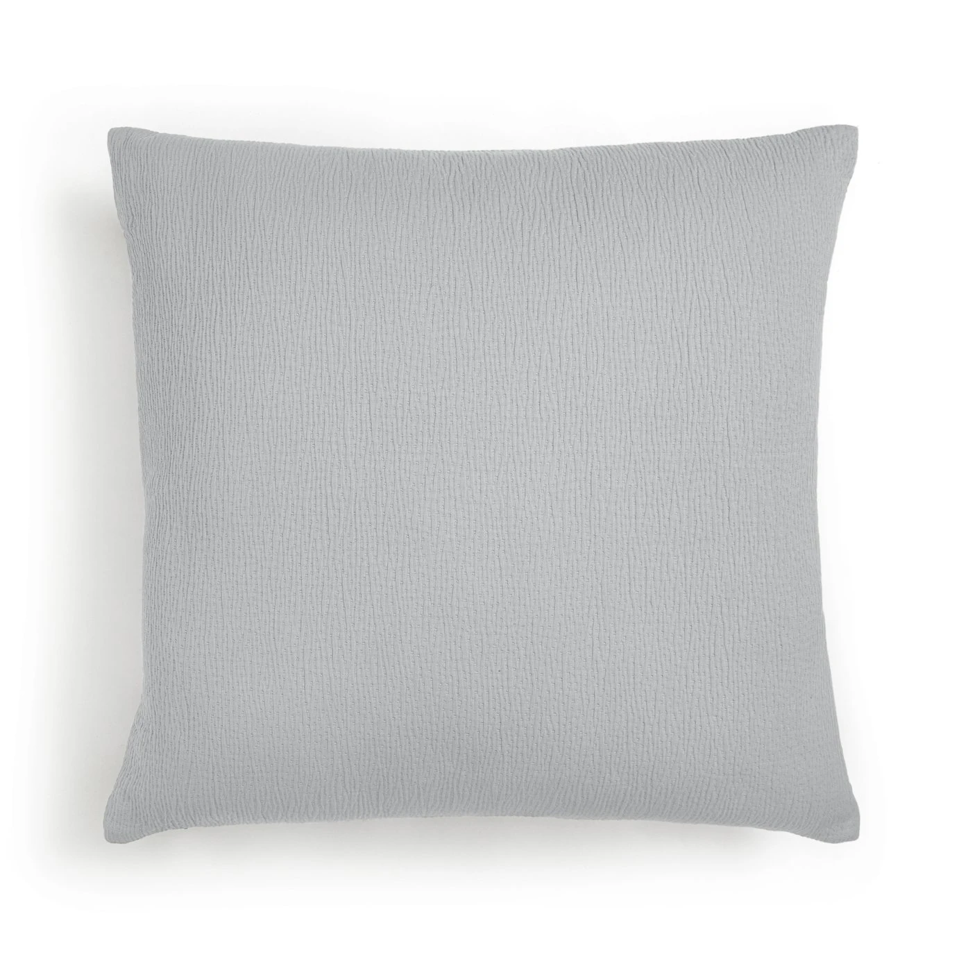 Habitat Textured Plain Cushion - Grey - 50x50cm 3 Habitat Textured Plain Cushion - Grey - 50x50cm