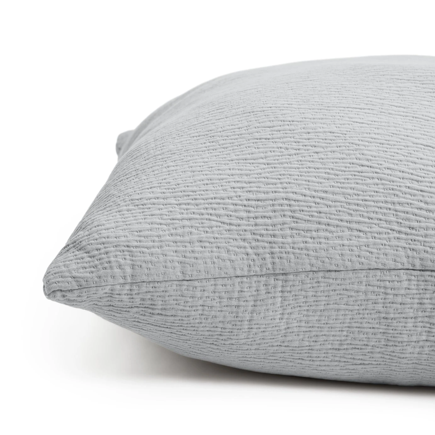 Habitat Textured Plain Cushion - Grey - 50x50cm 5 Habitat Textured Plain Cushion - Grey - 50x50cm - Image 3