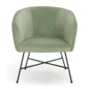 Habitat Jax Metal Accent Chair - Mint Green 2 Habitat Jax Metal Accent Chair - Mint Green -Home Furnishings Store 1403950 R Z001A