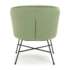 Habitat Jax Metal Accent Chair - Mint Green -Home Furnishings Store 1403950 R Z003A