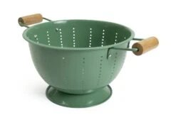 Habitat Enamel And Wood Colander -Home Furnishings Store 1404519 R Z003A