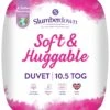Slumberdown Soft & Huggable 10.5 Tog Duvet - Single -Home Furnishings Store 1482933 R Z001A